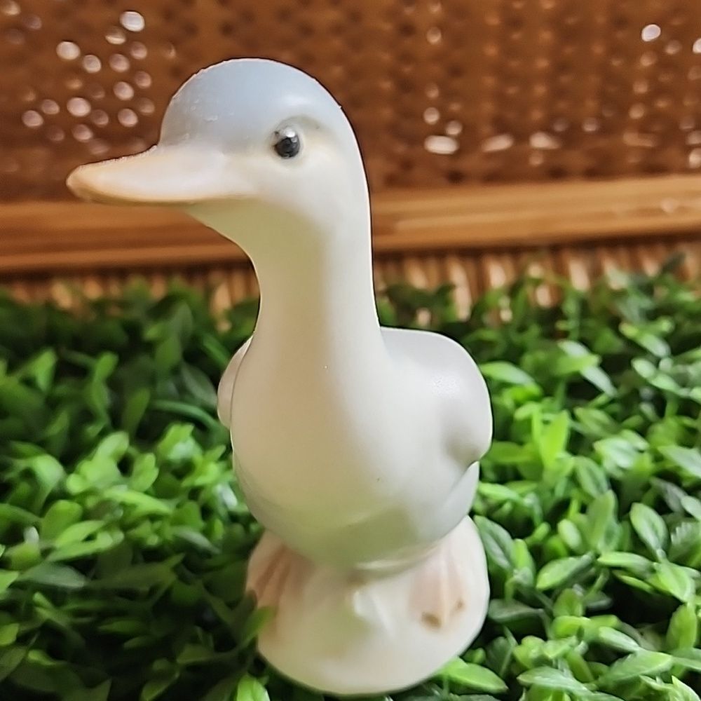 Vintage Otagiri Porcelain Duck Figurine Cottage Core Farmhouse